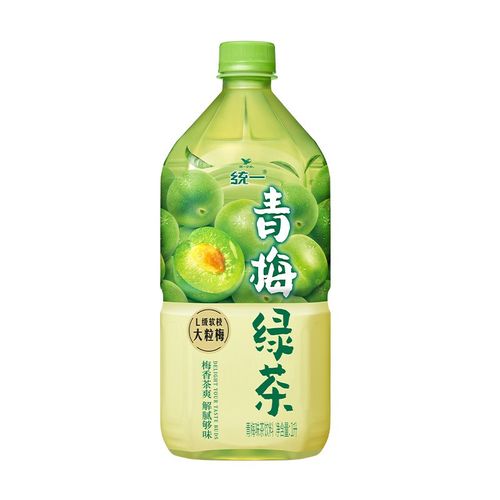 统一青梅绿茶1l8瓶茶饮料
